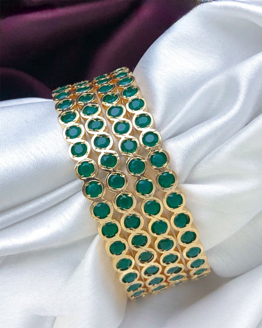 Emerald Green bangles