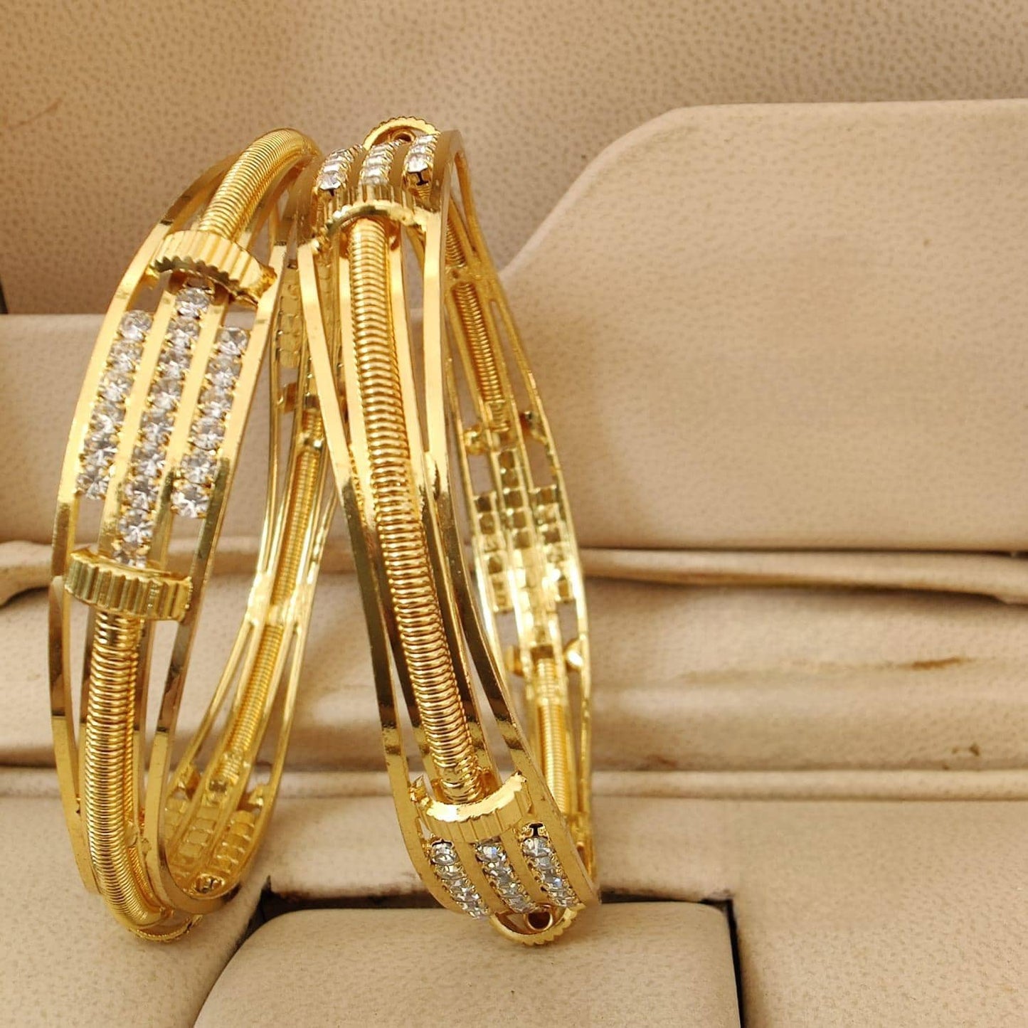 One Gram Gold Plated Bangle Bracelet set| Daily wear Bangle designs in Best price| Pair of Party Wear bangle| Statement bangles|Gift for her