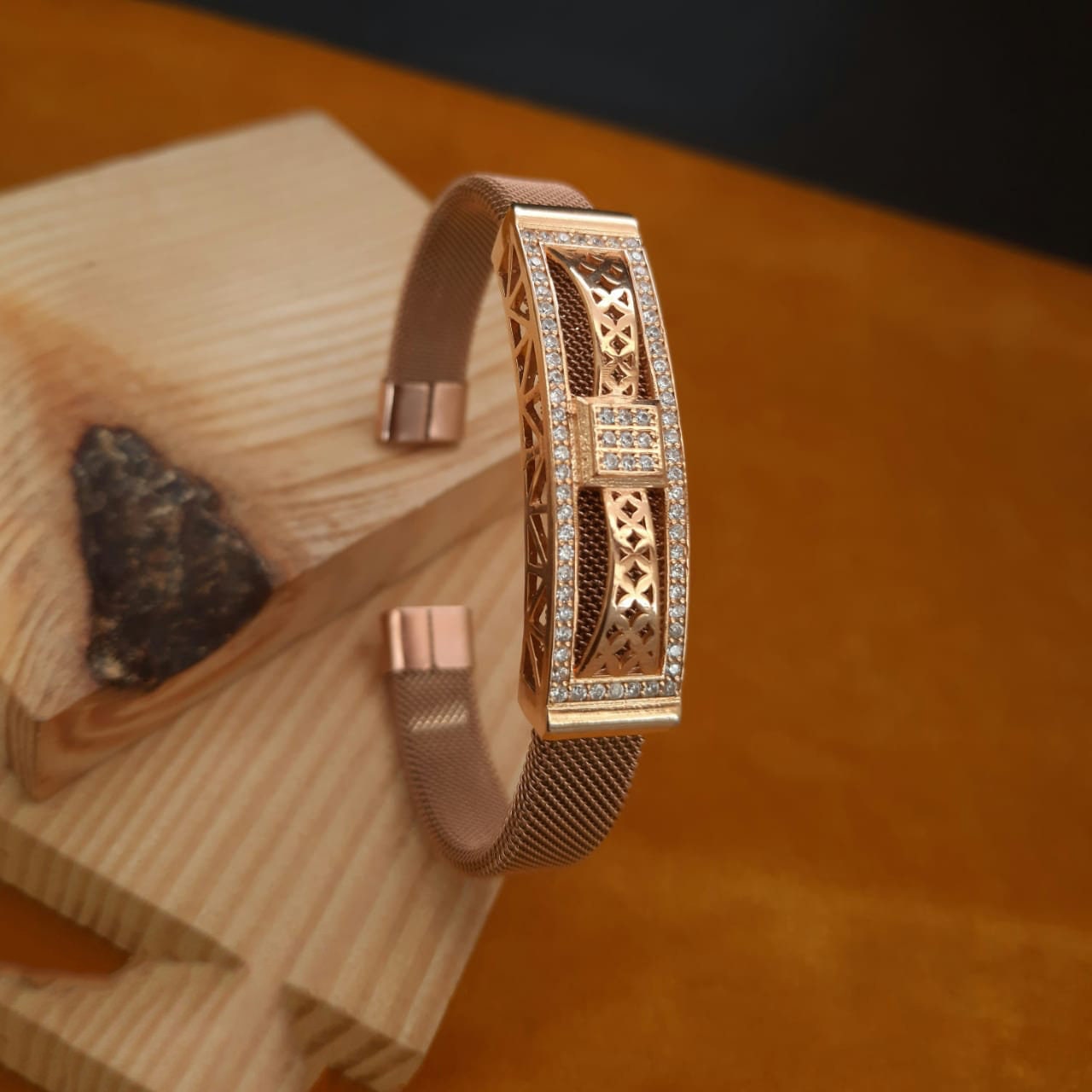 Mens diamond kada Clearance