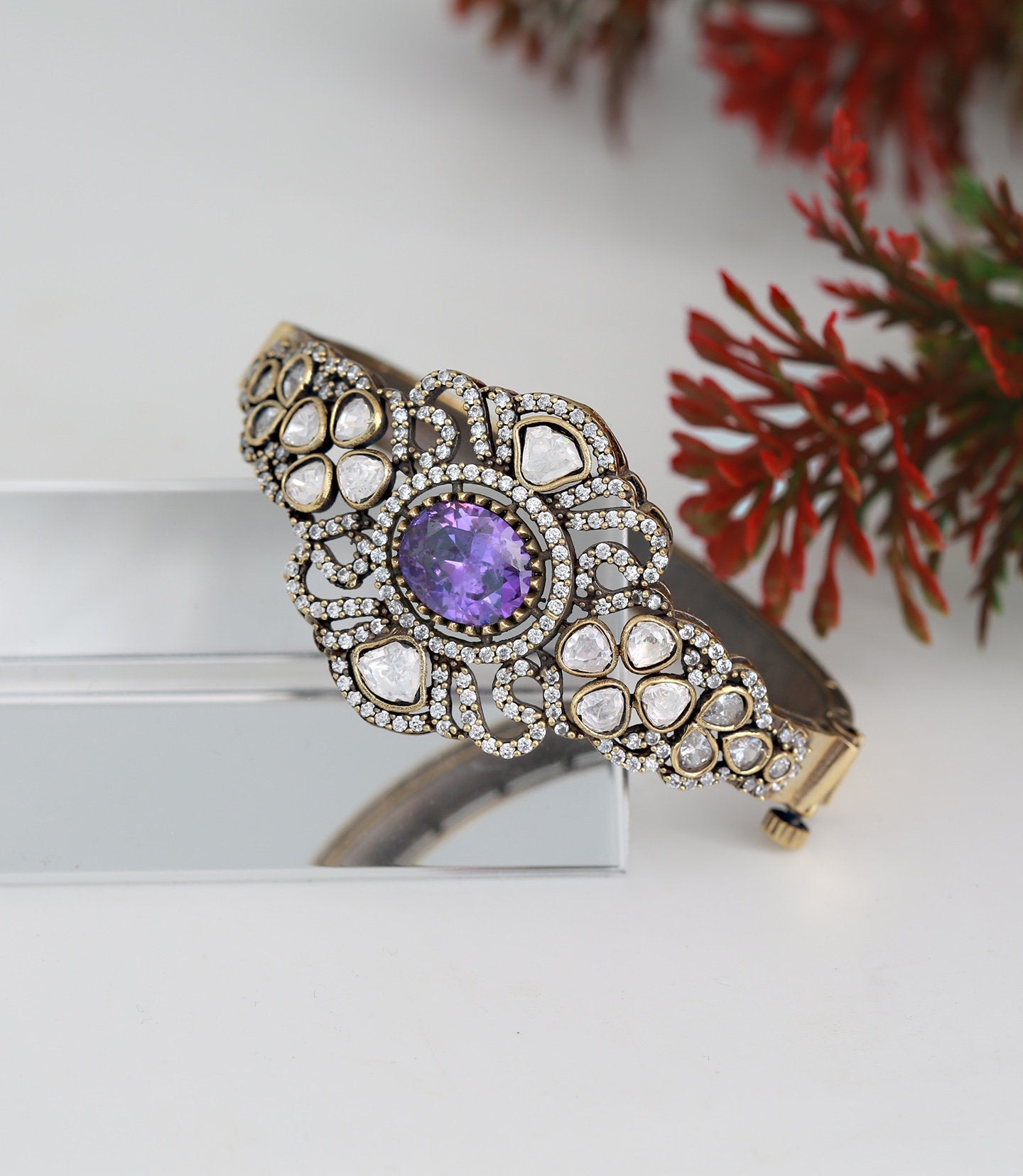 Antique hot sale amethyst bracelet