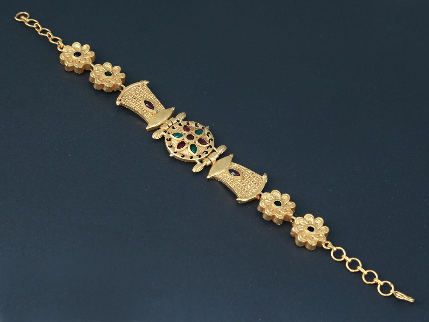 Indian bracelets Gold | bracelets for women |latest Gold bracelet designs | women's bracelets antique gold | gold plated adjustable bracelet