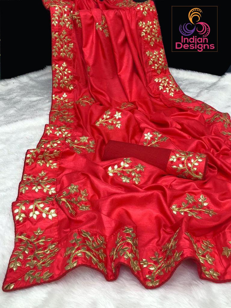 Elegant Chanderi Sarees with Digital Print and Fancy Lace Border