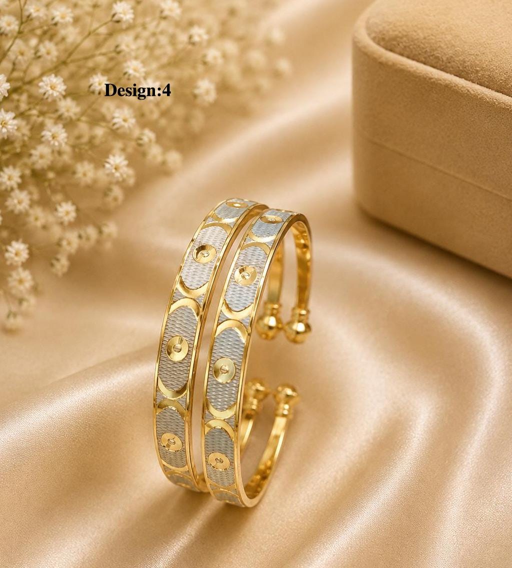 Minimalist Cuff Bangle Bracelet- Gold polish| Adjustable Stackable Wristband| Dainty Geometric Jewelry| Gift for Her