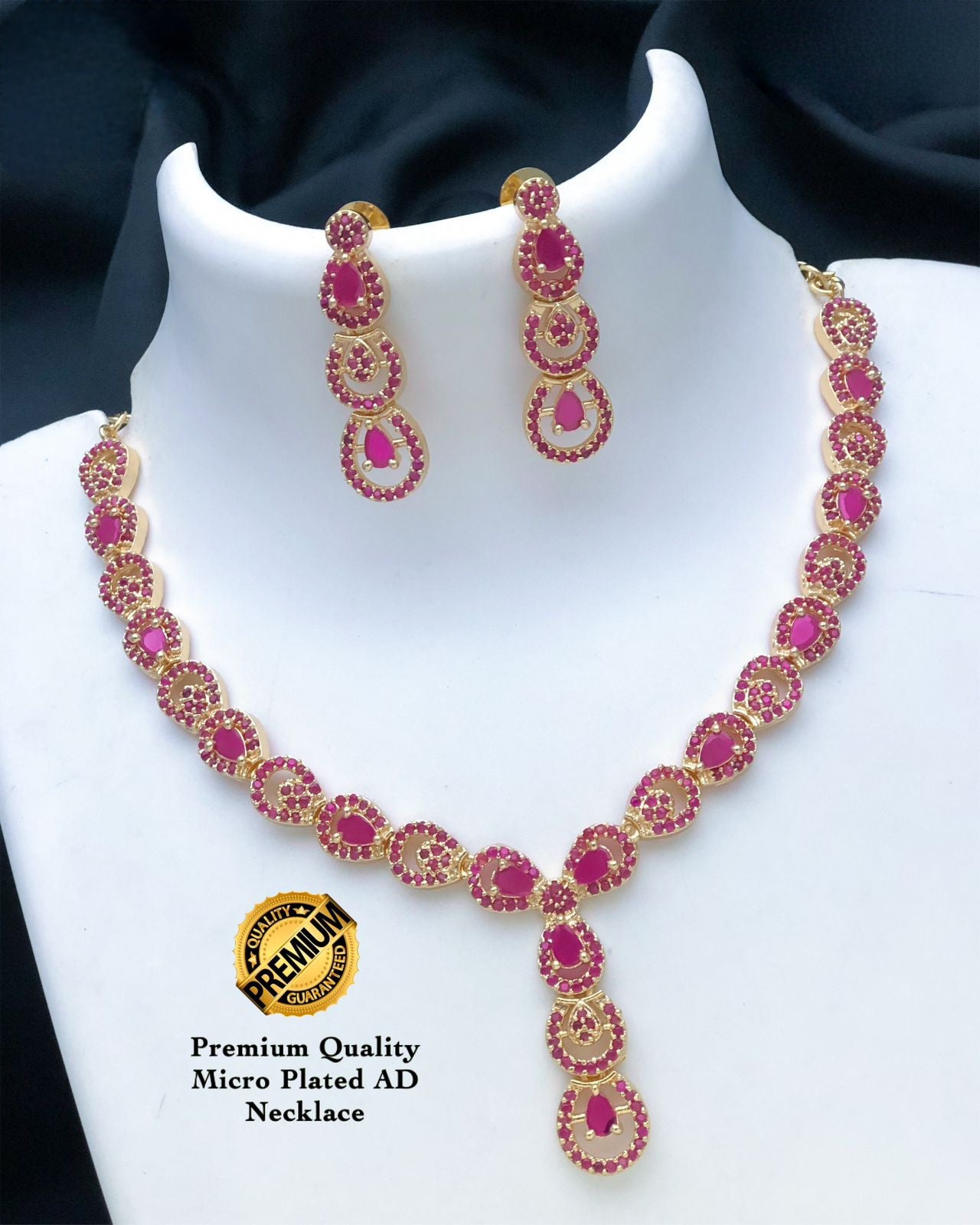 Ruby necklace clearance sets indian designs