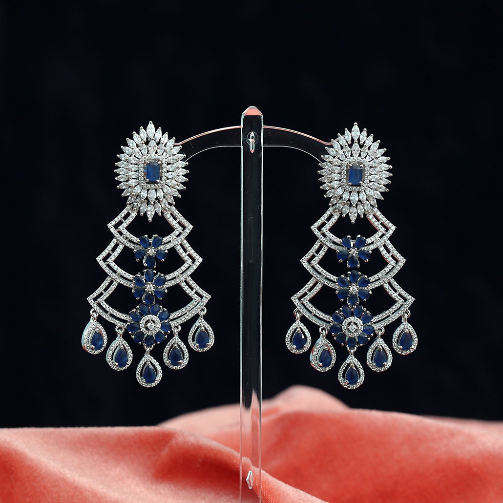 Discover more than 99 cubic zirconia earrings india latest