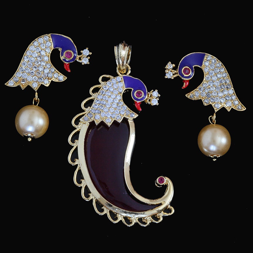 One Gram Gold Temple Gold Jhumka/kemp Jhumkas/ South Indian Earrings/  Lakshmi Jhumka/ Temple Earrings/ Jhumkas/kemp Earrings/indian Jewelry/ -  Etsy Israel