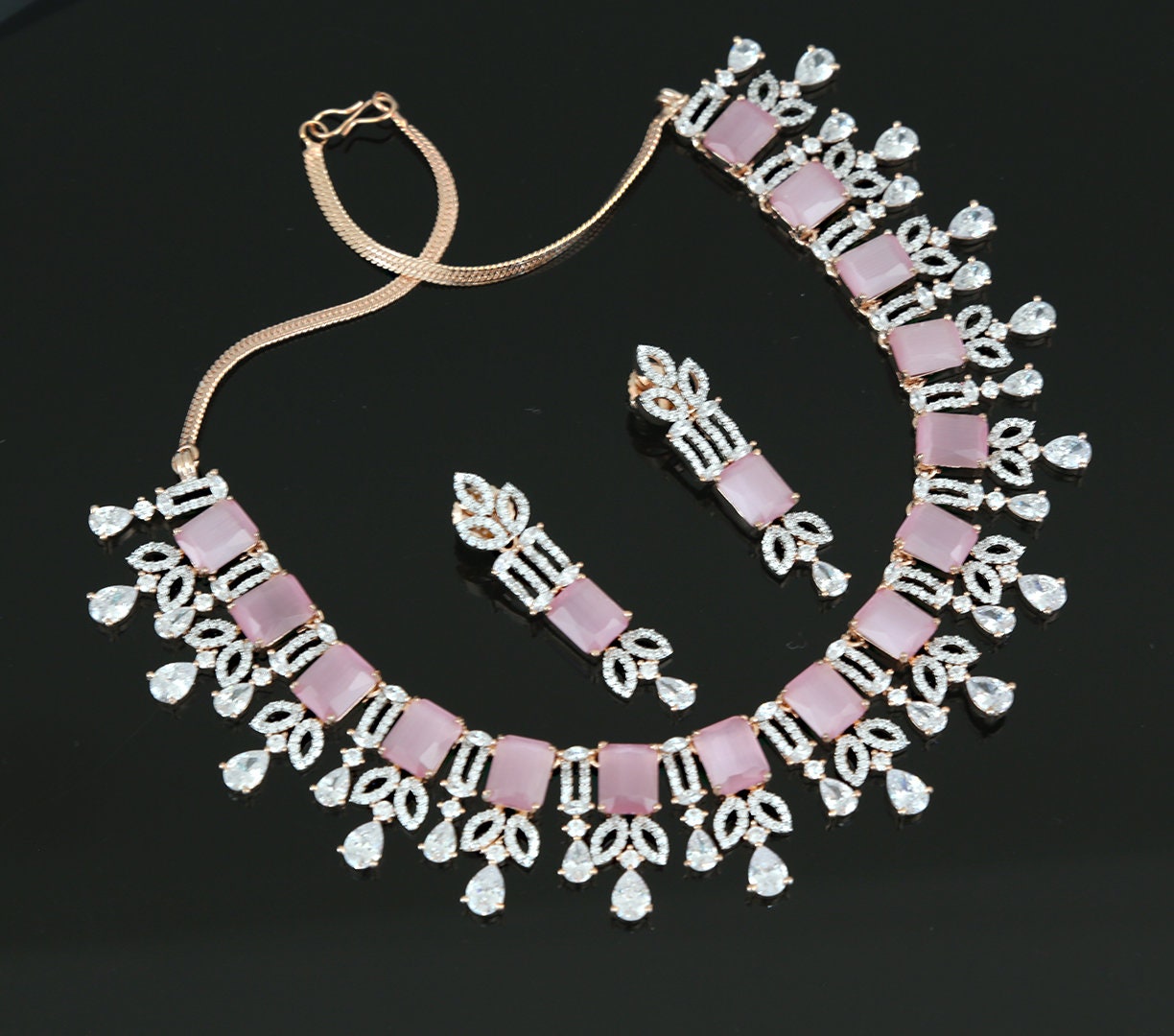 American diamond store artificial necklace