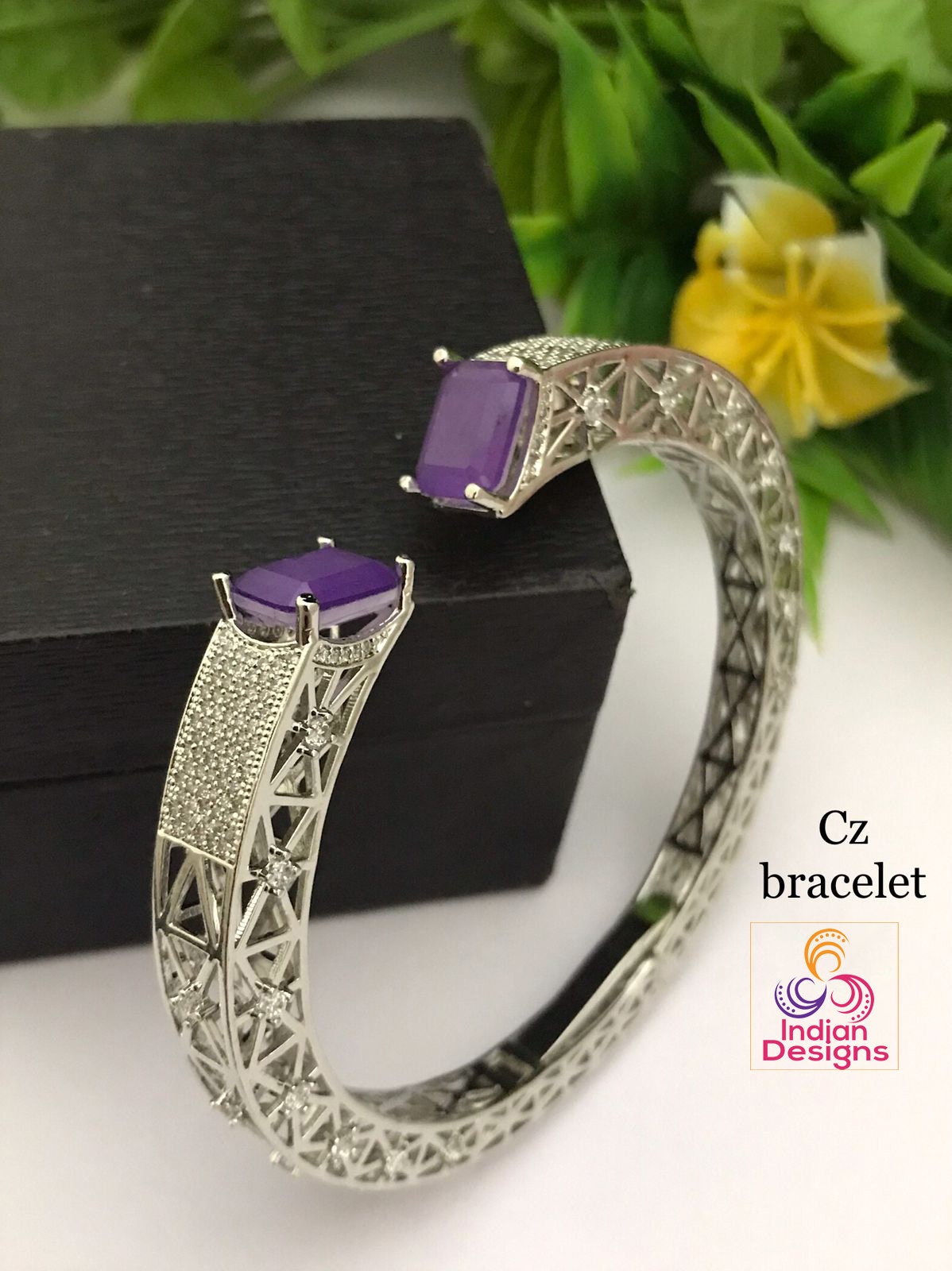 Classy Deco Diamond Bracelet | Radiant Bay
